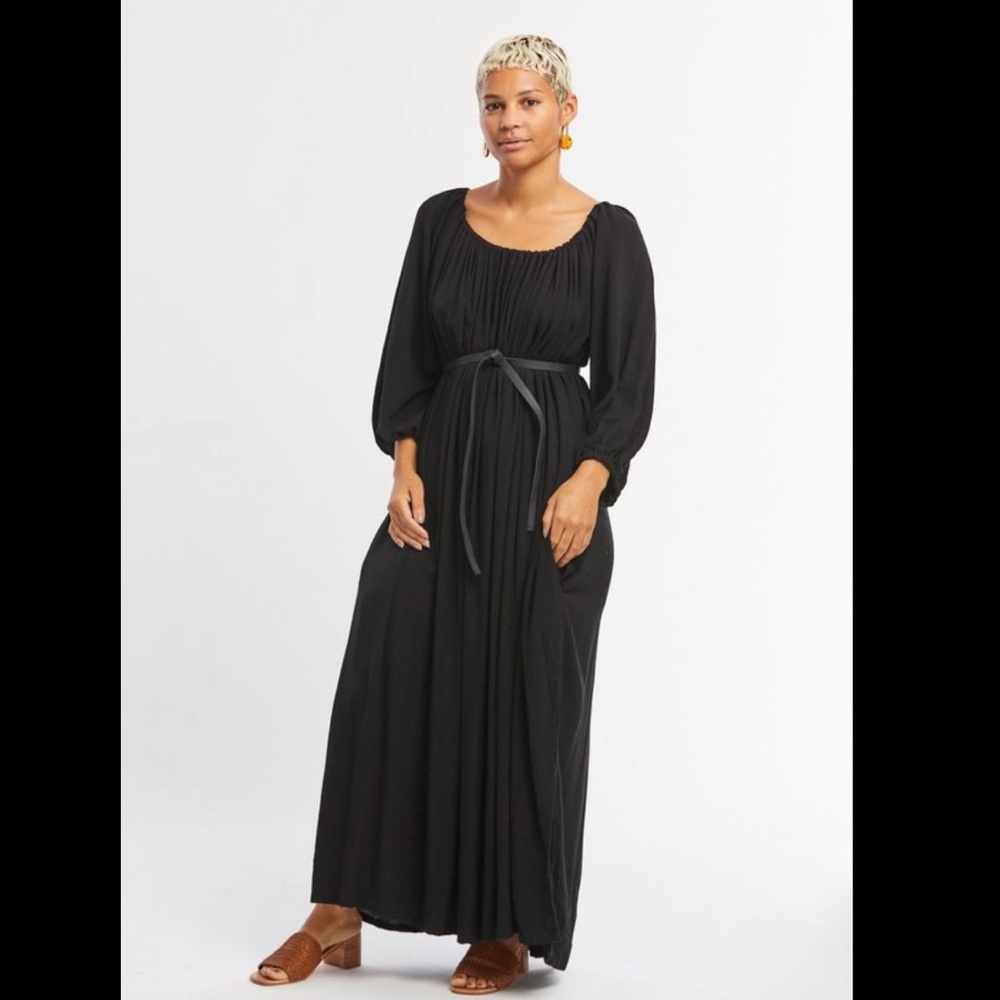 Miranda Bennet Cassatt Dress in Black